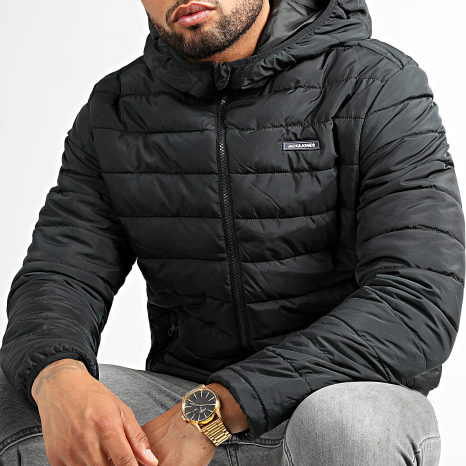 Jack And Jones - Doudoune Capuche Patty Noir