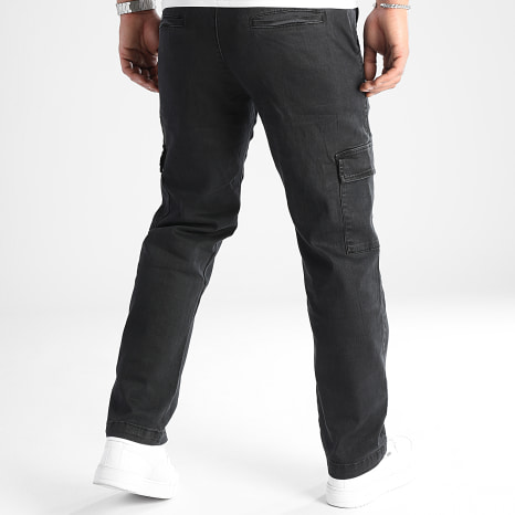 Classic Series - Pantalon Cargo Large Avec Poches 0128 Noir