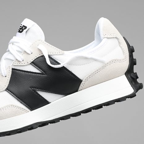 New Balance - Zapatillas 327 Blanco Negro