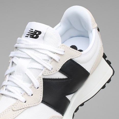 New Balance - Zapatillas 327 Blanco Negro