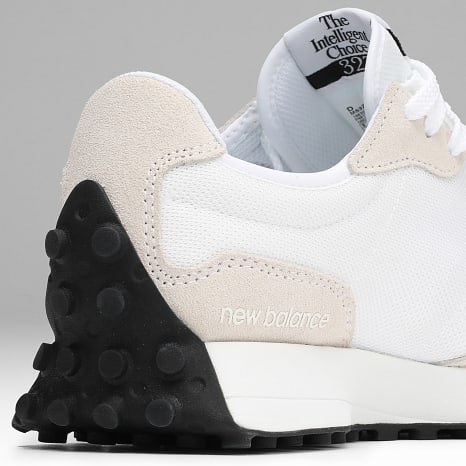 New Balance - Zapatillas 327 Blanco Negro