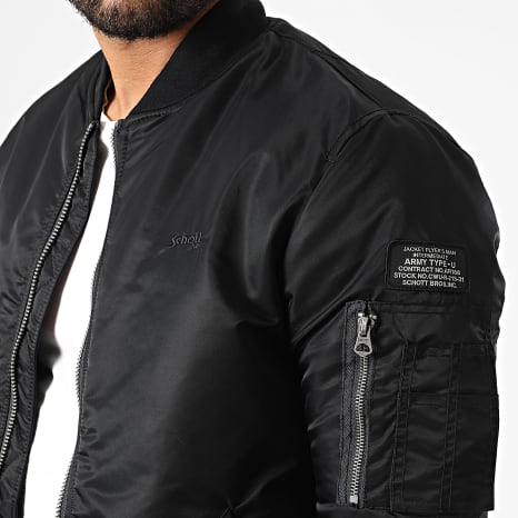 Schott NYC - Giacca bomber Air Forcers Nero