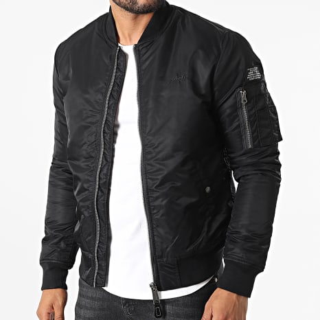 Schott NYC - Giacca bomber Air Forcers Nero