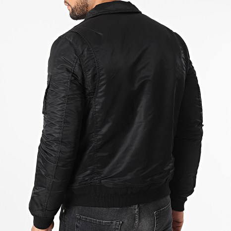 Schott NYC - Veste Bomber 210100RS Noir