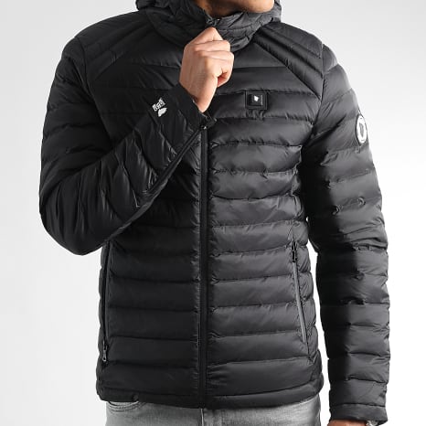 Comme Des Loups - Chaquetón Con Capucha Calentadora Otawa Negro