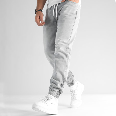 LBO - Jogger Pant Relaxed Fit Jean 2831 Denim Grijs