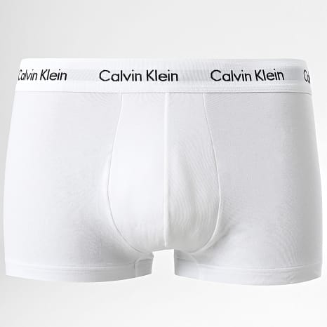 Calvin Klein - Pack de 6 Boxers U2664G Negro Blanco Gris Heather