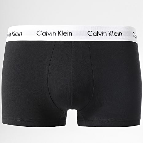 Calvin Klein - Pack de 6 Boxers U2664G Negro Blanco Gris Heather