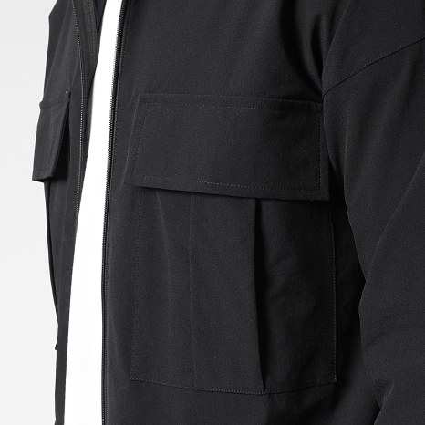 LBO - Conjunto de chaqueta con cremallera y pantalón cargo 10701336 Negro