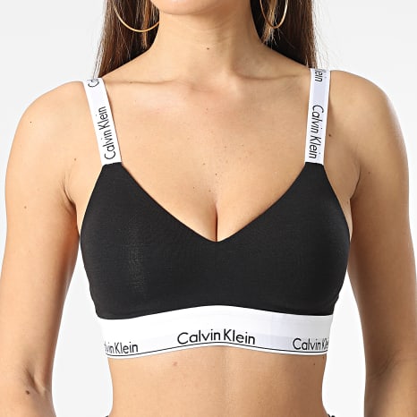 Calvin Klein - Sujetador de mujer QF7059E Negro