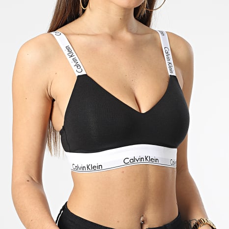 Calvin Klein - Sujetador de mujer QF7059E Negro