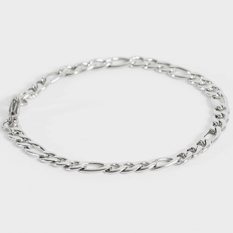 LBO - Bracelet Maille Figaro 5.5mm Argenté