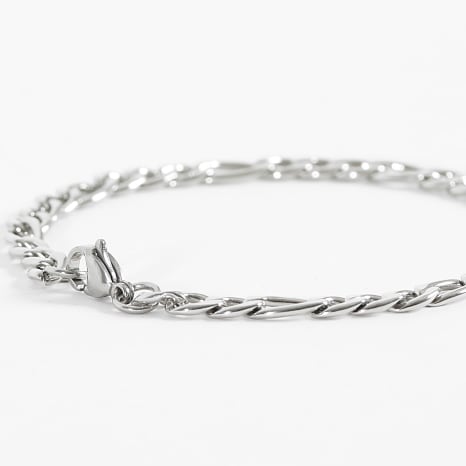 LBO - Bracelet Maille Figaro 5.5mm Argenté