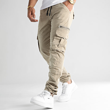 LBO - Pack di 2 Pantaloni Cargo 1070546 Nero Beige