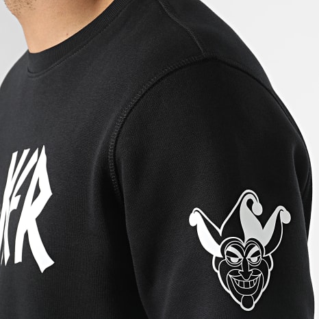 Batman - Joker Crewneck Sweatshirt Zwart Wit