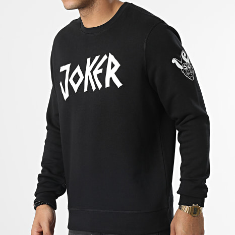 Batman - Joker Crewneck Sweatshirt Zwart Wit