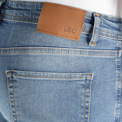 LBO - Vaquero Regular Fit Con Destroy 2893 Azul Denim