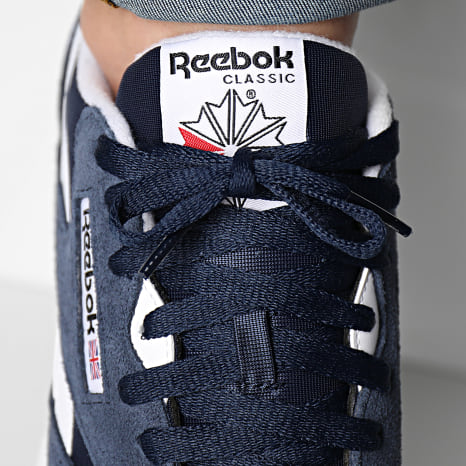 Reebok - Zapatillas Classic Nylon GY7234 Vector Azul Marino Blanco