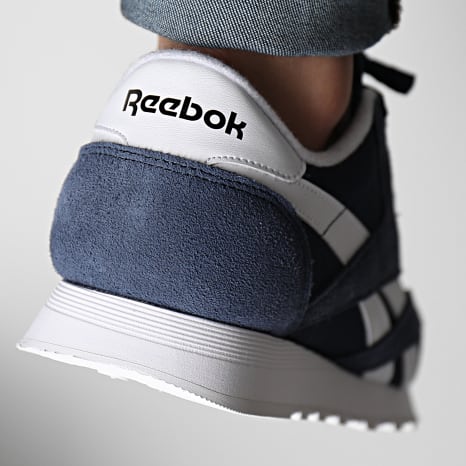 Reebok - Zapatillas Classic Nylon GY7234 Vector Azul Marino Blanco