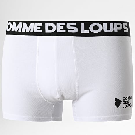 Comme Des Loups - Juego De 3 Calzoncillos Clásicos Negro Blanco Menta Verde