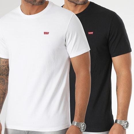 Levi's - Lot De 2 Tee Shirts 56605 Noir Blanc