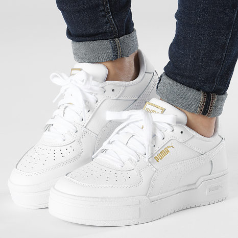 Puma - Baskets Femme Cali Dream Leather 392730 Puma White Puma Black
