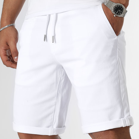 LBO - Short Chino Jogger 2936 Blanc