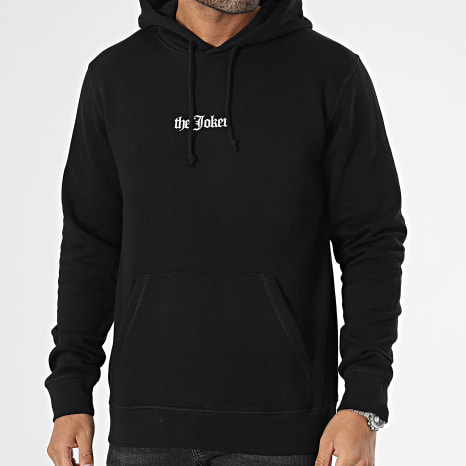 The Joker - Sudadera con capucha Joker Graff Logo Negro Blanco