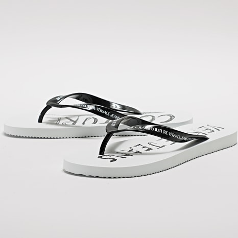 Versace Jeans Couture - Tongs 74YA3SQ7 Blanc