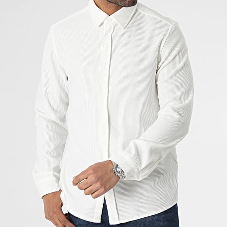 Uniplay - Chemise Manches Longues Blanc
