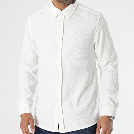 Uniplay - Chemise Manches Longues Blanc