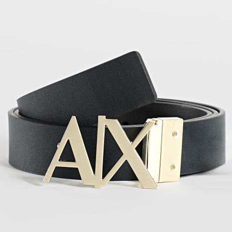 Armani Exchange - Cinturón Reversible 951017 Negro Azul Marino