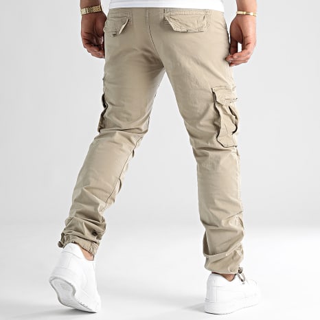 LBO - Pack di 2 Pantaloni Cargo 1070546 Beige Verde Kaki