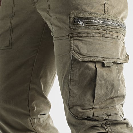 LBO - Pack de 2 pantalones cargo 1070546 verde kaki negro