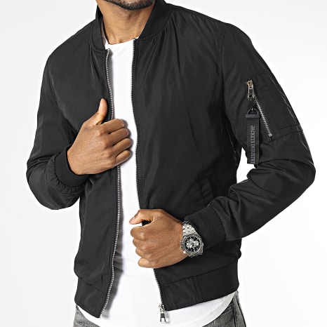 Kymaxx - Giacca bomber nera