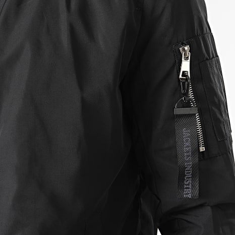 Kymaxx - Giacca bomber nera