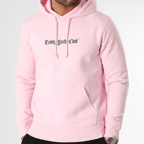 Teddy Yacht Club - Art Series Sudadera con capucha rosa pastel