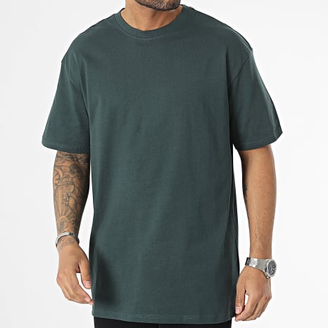 Urban Classics - Tee Shirt Oversize Large TB1778 Bleu Pétrole