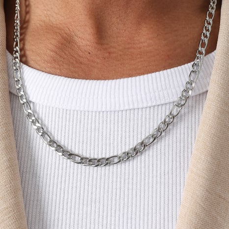 LBO - Collier Maille Figaro 5.5mm Argent