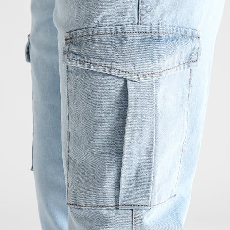 LBO - Jogger Pant Relaxed Fit Cargo Jeans 2960 Denim Wash
