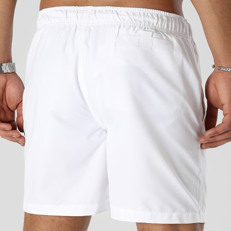 Teddy Yacht Club - Short De Bain Essentials Art Series Orange Blanc