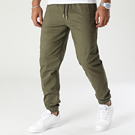 Frilivin - Lot De 2 Jogger Pants Black Green Khaki