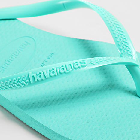 Havaianas - Chanclas de mujer Slim FC Turquesa