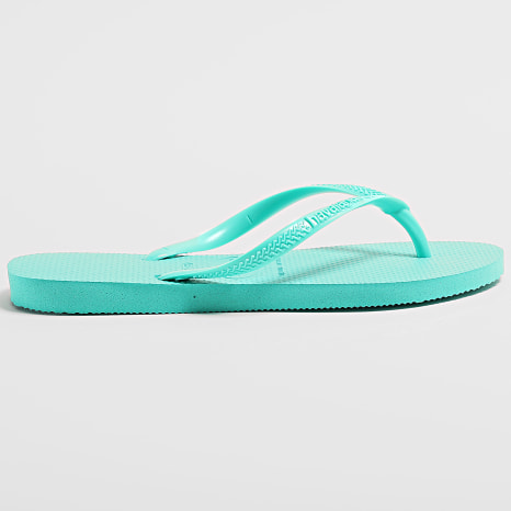 Havaianas - Chanclas de mujer Slim FC Turquesa