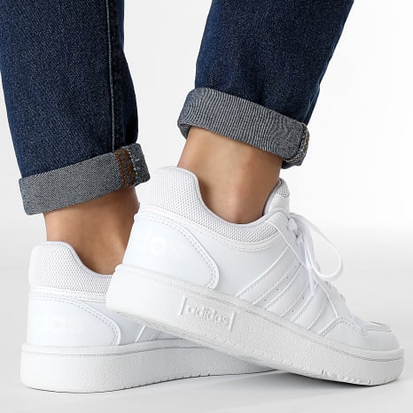 Adidas Sportswear - Baskets Femme Authentic Lifestyle 3 Stripes White White