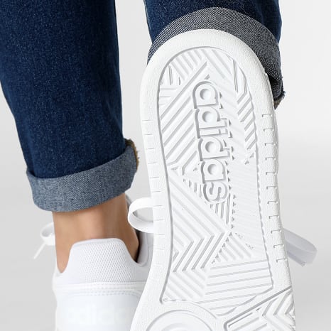 Adidas Sportswear - Baskets Femme Authentic Lifestyle 3 Stripes White White