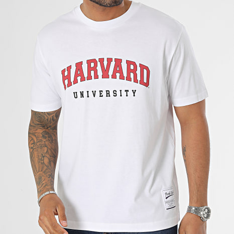 Classic Series - Oversized T-shirt Large Harvard Wit