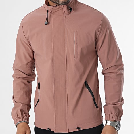 Fusional - Chaqueta roja con cremallera