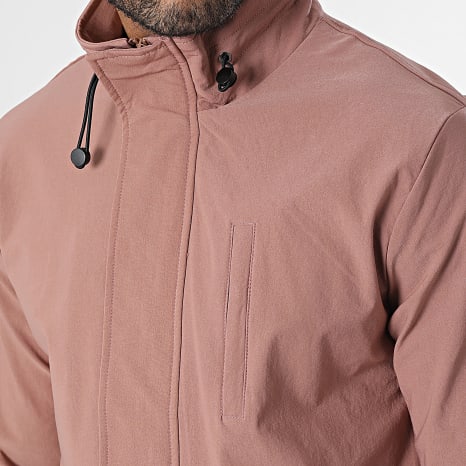 Fusional - Chaqueta roja con cremallera
