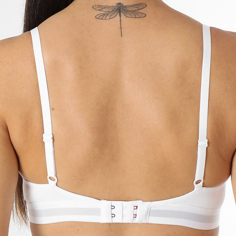 Tommy Hilfiger - Soutien-Gorge Femme Unlined Triangle 4144 Blanc